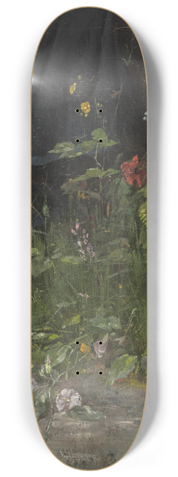 Johann Sperl - Blumen am Wegrand 8.25 inch art skate deck