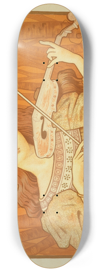 Paul Berthon - Leons de Violon 8.25 inch art skate deck