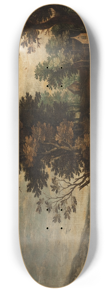Paul Bril - Landscape 8.25 inch art skate deck