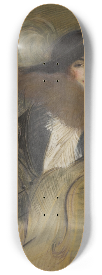 Paul Csar Helleu - Camara 8.25 inch art skate deck