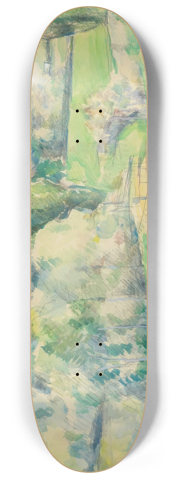 Paul Czanne - La Cte Du Jallais  Pontoise 8.25 inch art skate deck