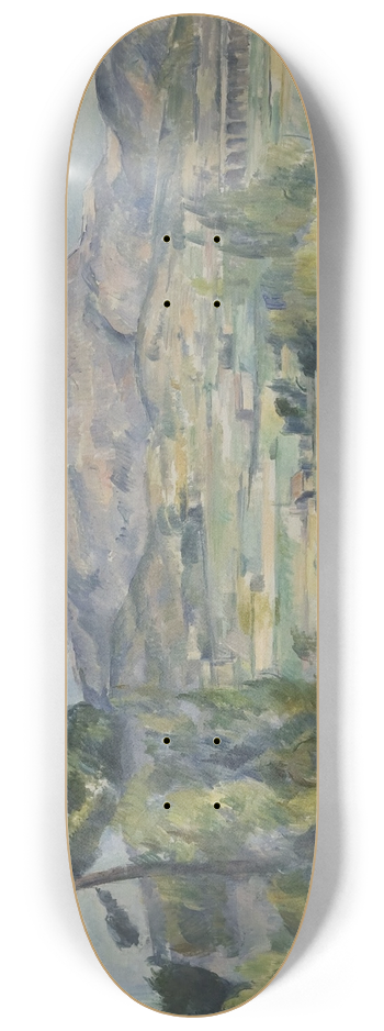 Paul Czanne - Montagne Saint-Victoire 8.25 inch art skate deck