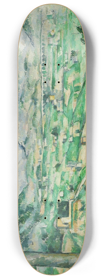 Paul Czanne - Mont Sainte-Victoire 2 8.25 inch art skate deck