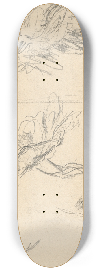 Paul Czanne - Spanish Dancers 8.25 inch art skate deck