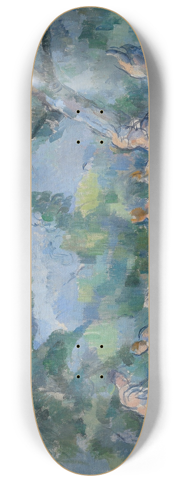 Paul Czanne - The Bathers 8.25 inch art skate deck