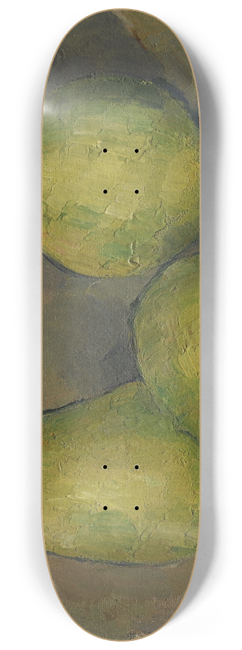 Paul Czanne - Three Pears 8.25 inch art skate deck