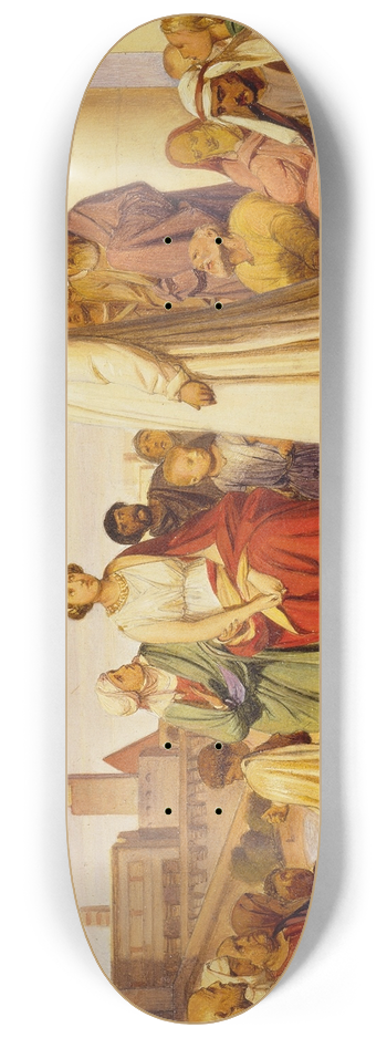 Paul Delaroche - The Conversion of Saint Mary Magdalene 8.25 inch art skate deck