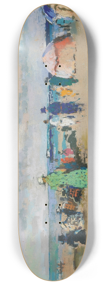 Paul-Elie Gernez - Scene De Plage, Trouville 8.25 inch art skate deck