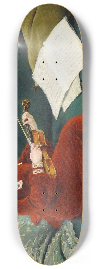 Paul Fischer - Kunstnerinden Gerda Holm 8.25 inch art skate deck