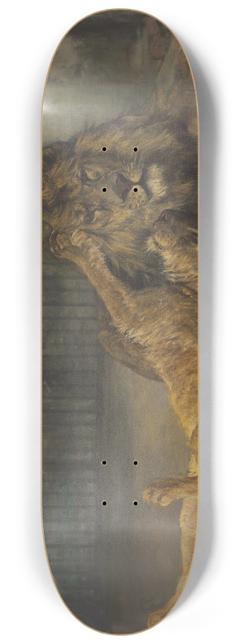 Paul Friedrich Meyerheim - Unwanted Affection 8.25 inch art skate deck