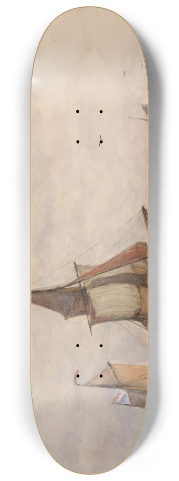 Paul Jean Clays - Seascape 8.25 inch art skate deck