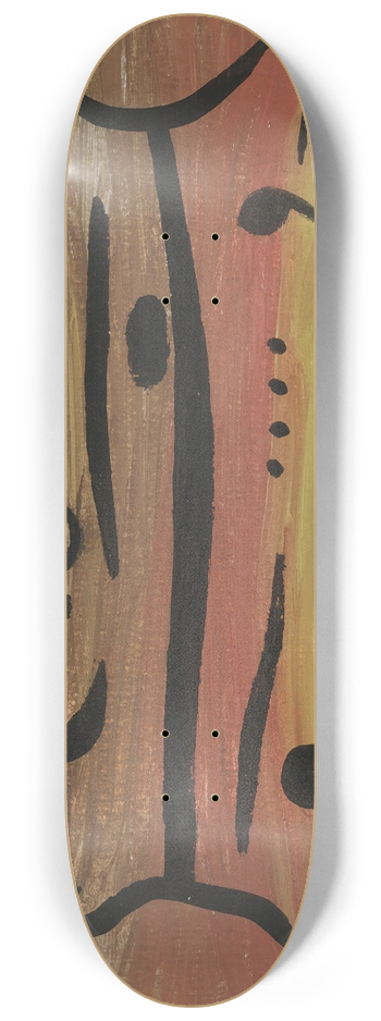 Paul Klee - Instruments 8.25 inch art skate deck