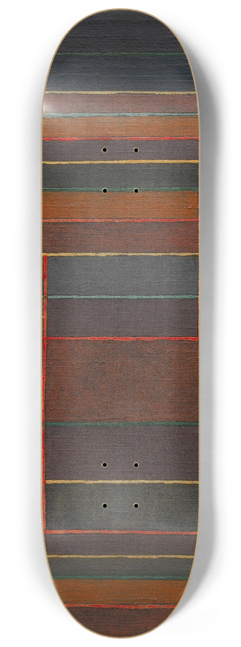 Paul Klee - In the Current Six Thresholds 8.25 inch art skate deck