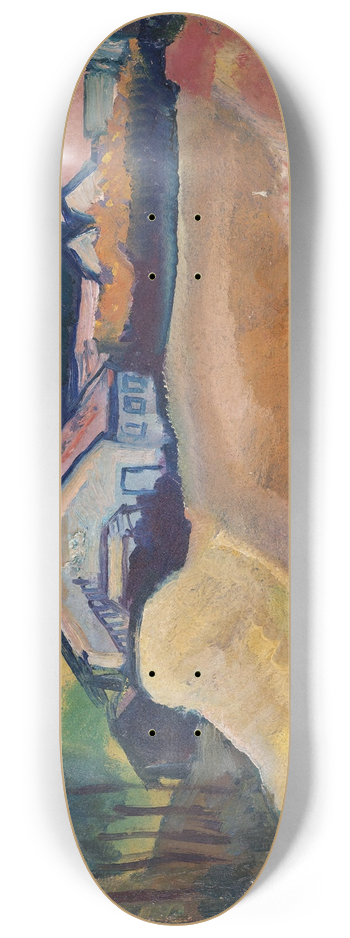 Paul Klee - Landscape 8.25 inch art skate deck