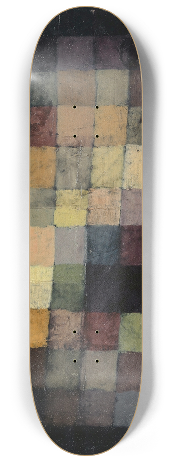 Paul Klee - Old sound 8.25 inch art skate deck