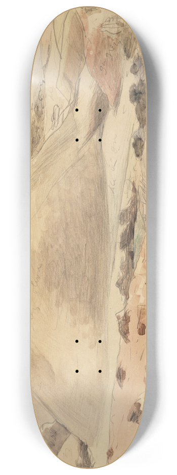Paul Nash - Silbury Hill 8.25 inch art skate deck