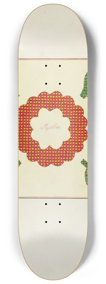 Paul Park - Pieced Quilt 8.25 inch art skate deck