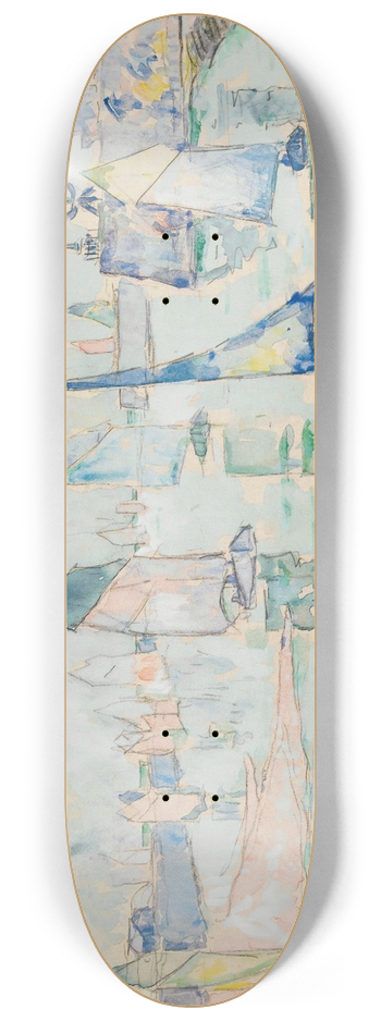 Paul Signac - Saint-Gilles Croix-De-Vie 8.25 inch art skate deck