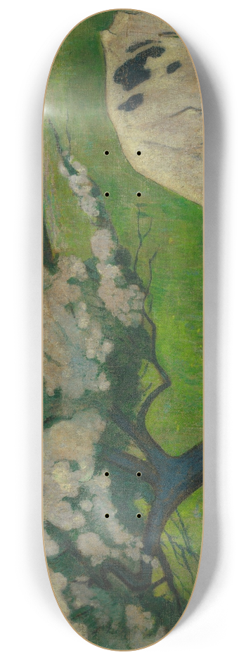 Paul Srusier - White cow 8.25 inch art skate deck
