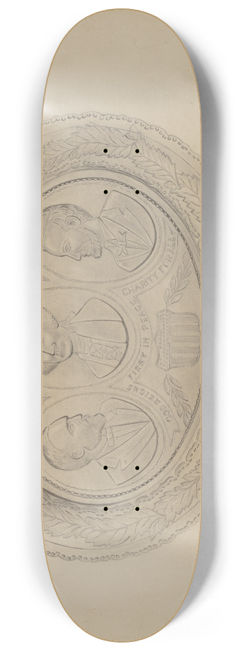 Paul Ward - Platter 8.25 inch art skate deck