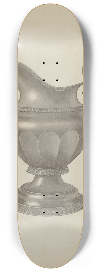 Paul Ward - Silver Creamer 8.25 inch art skate deck