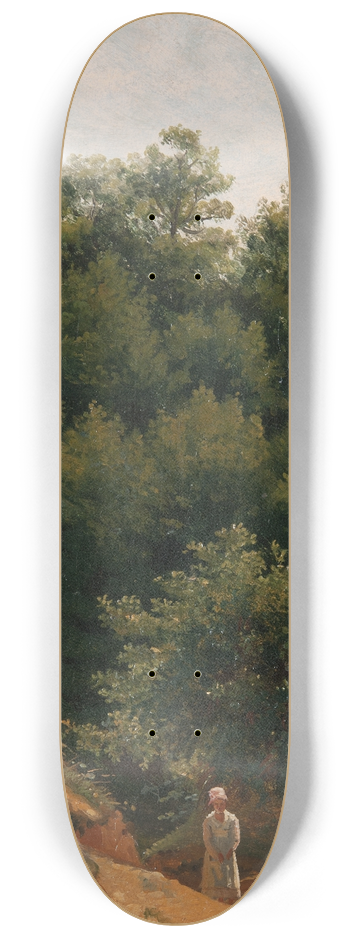 P. C. Skovgaard - Landskapsstudie 8.25 inch art skate deck