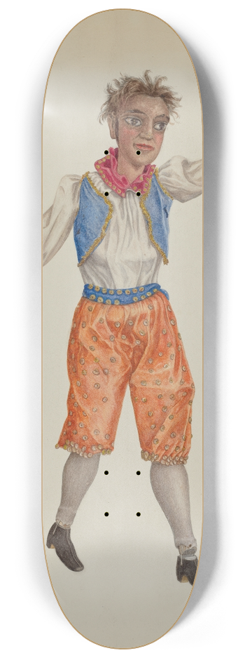 Pearl Torell - Puppet  Tight Rope Walker 8.25 inch art skate deck
