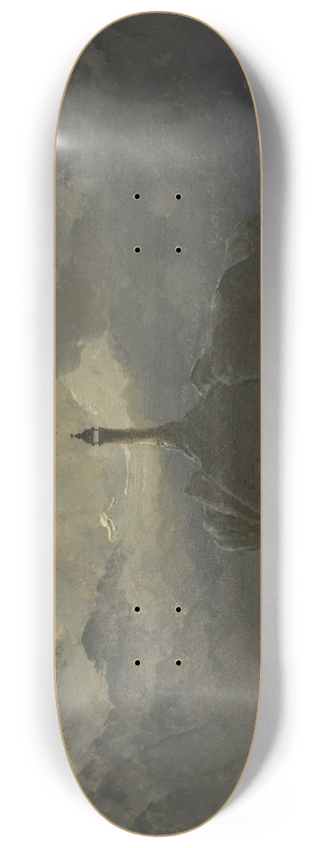 Peder Balke - Seascape 8.25 inch art skate deck