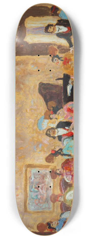 Pedro Figari - Tertulia 8.25 inch art skate deck