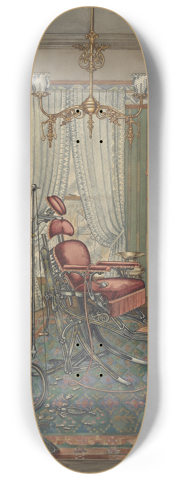 Perkins Harnly - Dentists Operating Room 8.25 inch art skate deck