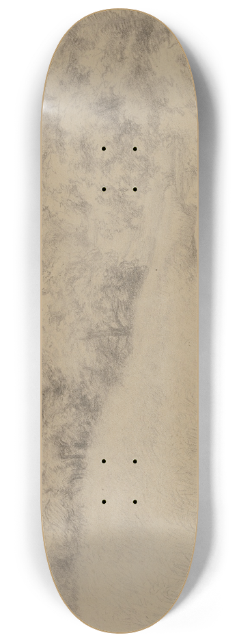 Peter Burnitz - Cornfield at the forest 8.25 inch art skate deck