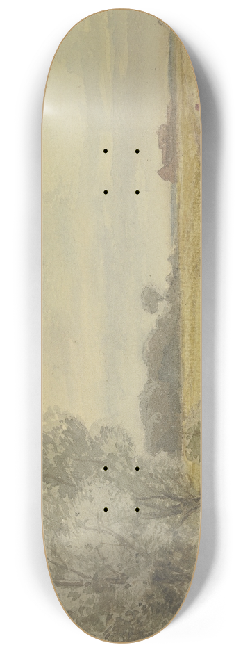 Peter Burnitz - Cornfield in the summer 8.25 inch art skate deck