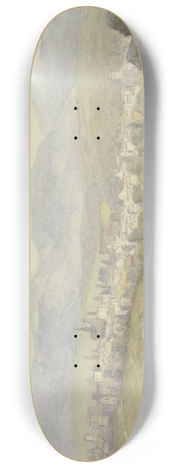 Peter Burnitz - Suburbs of Segovia 8.25 inch art skate deck