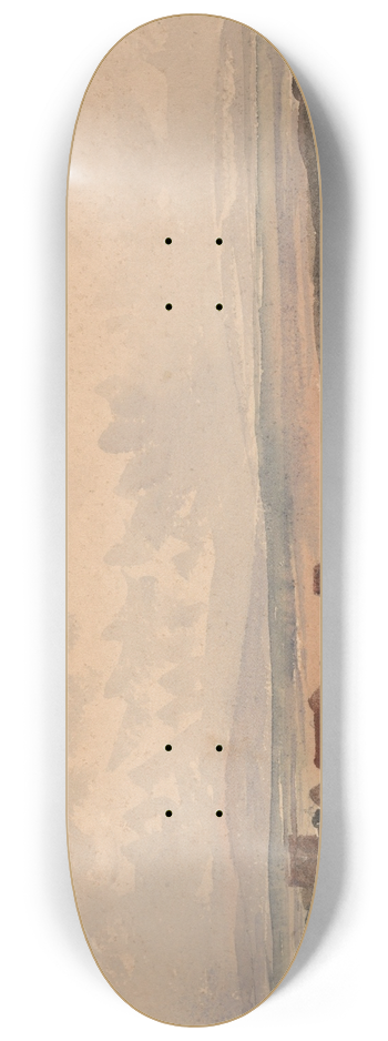 Peter DeWint - A Yorkshire Road 8.25 inch art skate deck