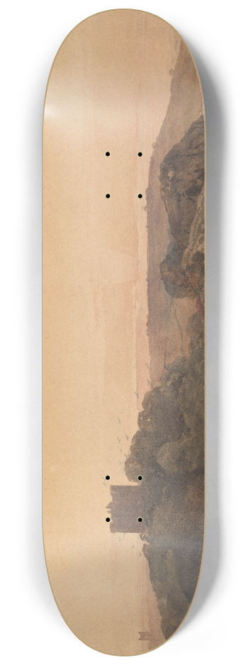 Peter DeWint - Bolton Castle 8.25 inch art skate deck