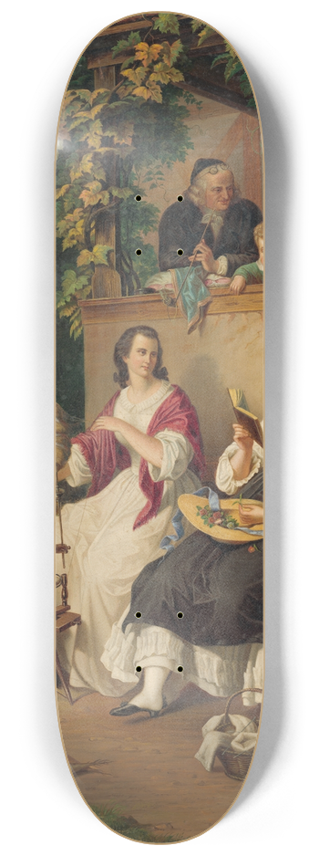 Peter Michal Boh - Family Idyll 8.25 inch art skate deck