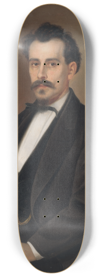 Peter Michal Boh - Portrait of Gervay 8.25 inch art skate deck