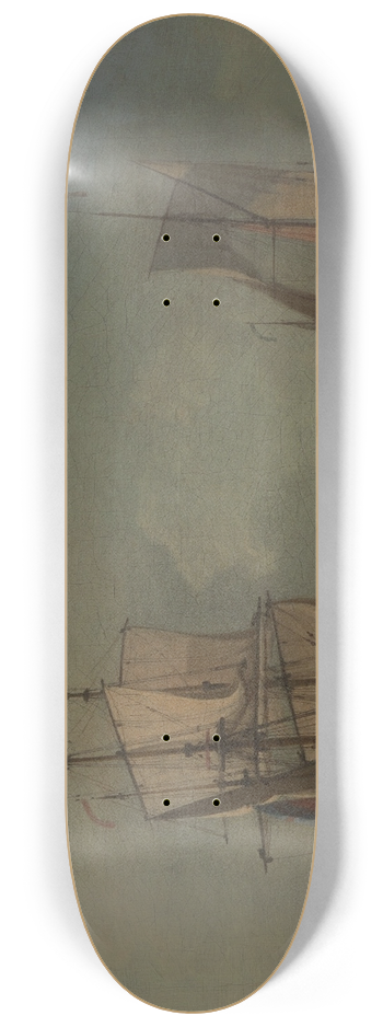 Peter Monamy - An Evening Calm 8.25 inch art skate deck