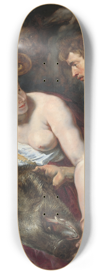 Peter Paul Rubens - Atalanta and Meleager 8.25 inch art skate deck