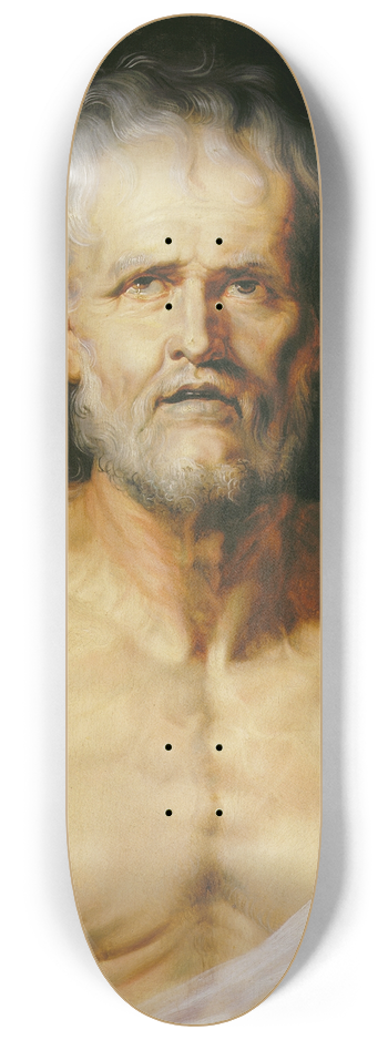 Peter Paul Rubens - De stervende Seneca 8.25 inch art skate deck