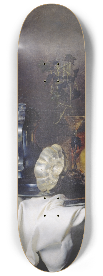 Peter Willebeeck - Vanitas Still Life 8.25 inch art skate deck