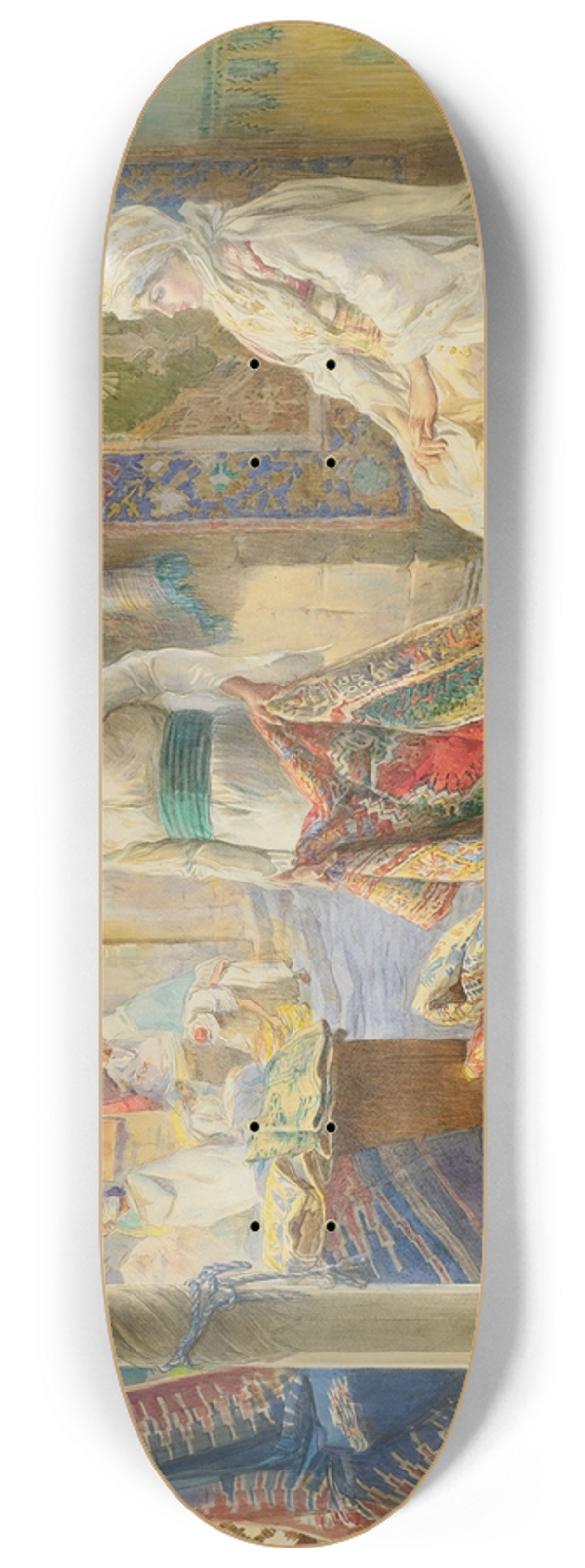 Amedeo Simonetti - The Rug Merchant 8.25 inch art skate deck