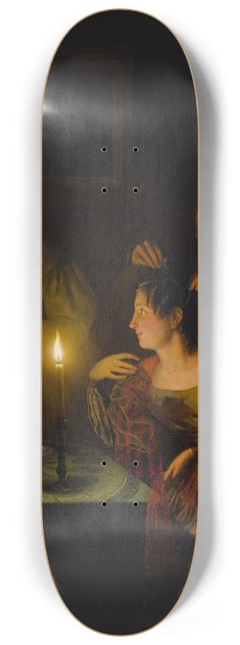 Petrus van Schendel - Before the ball 8.25 inch art skate deck