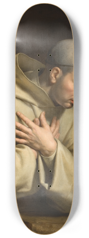 Philippe de Champaigne - Saint Bruno 8.25 inch art skate deck