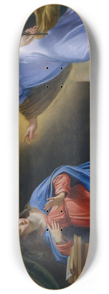 Philippe de Champaigne - The Annunciation 8.25 inch art skate deck