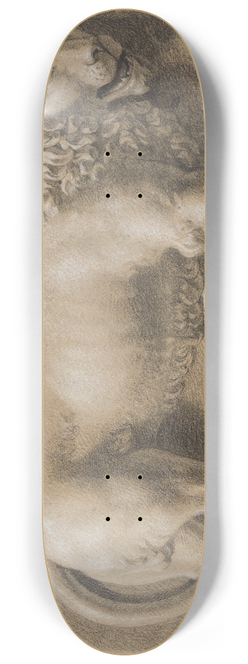 Philipp Jakob Becker - Schreitender Lwe 8.25 inch art skate deck