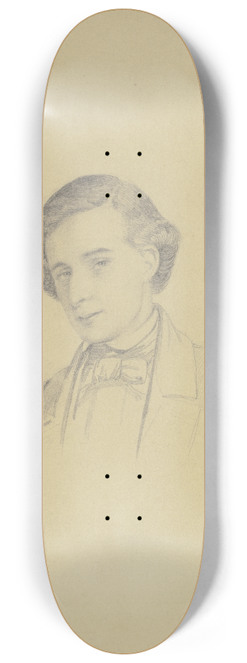 Philipp Winterwerb - Portrt eines jungen Mannes 8.25 inch art skate deck