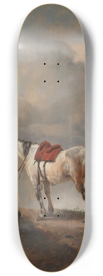 Philips Wouwerman - The Grey Horse 8.25 inch art skate deck