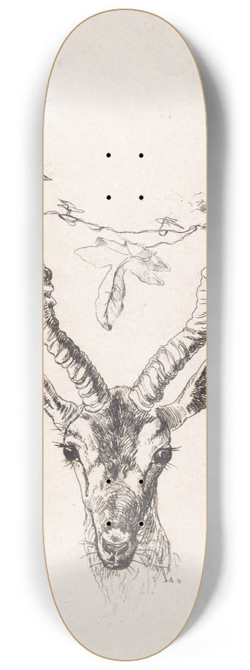 Johan Thomas Lundbye - Antilopehoved 8.25 inch art skate deck