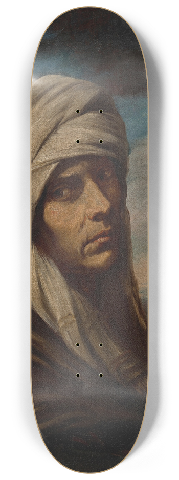 Pier Francesco Mola - A man wearing a turban 8.25 inch art skate deck